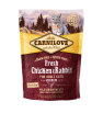 CARNILOVE CHAT FRESH POULET/LAPIN 400G