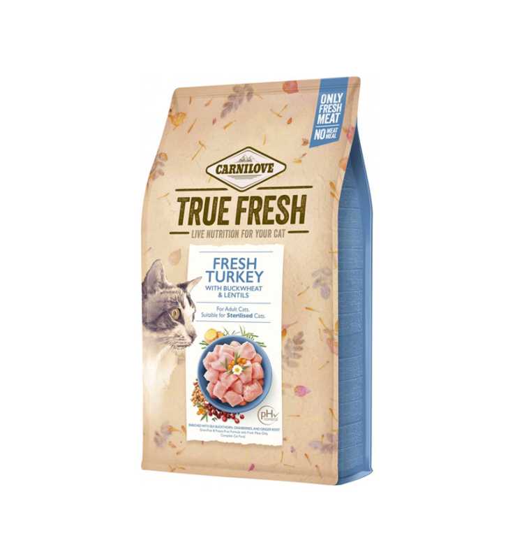 CARNILOVE TRUE FRESH CAT TURKEY 340Gr