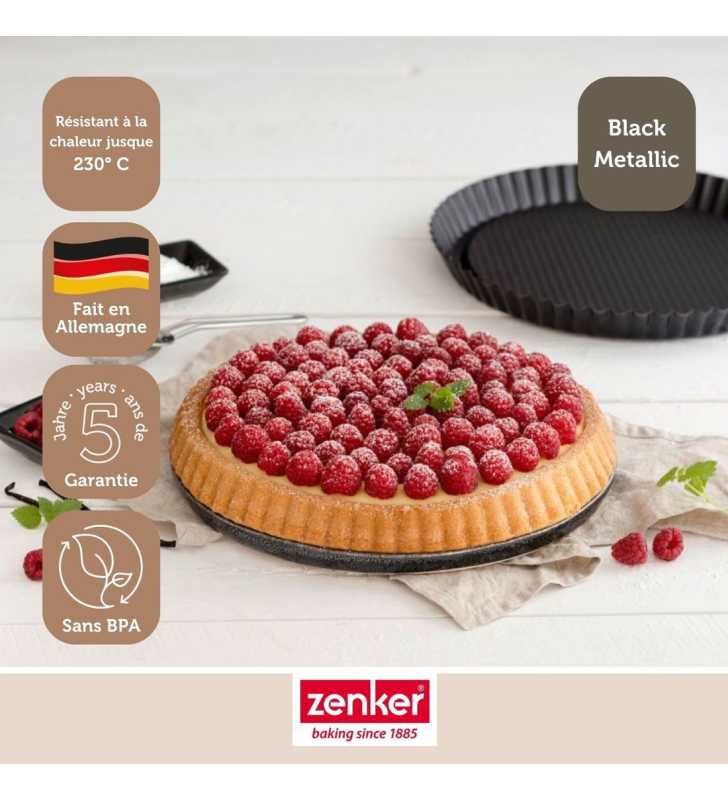 Moule à tarte renversée 28 cm Zenker Noir Zenker