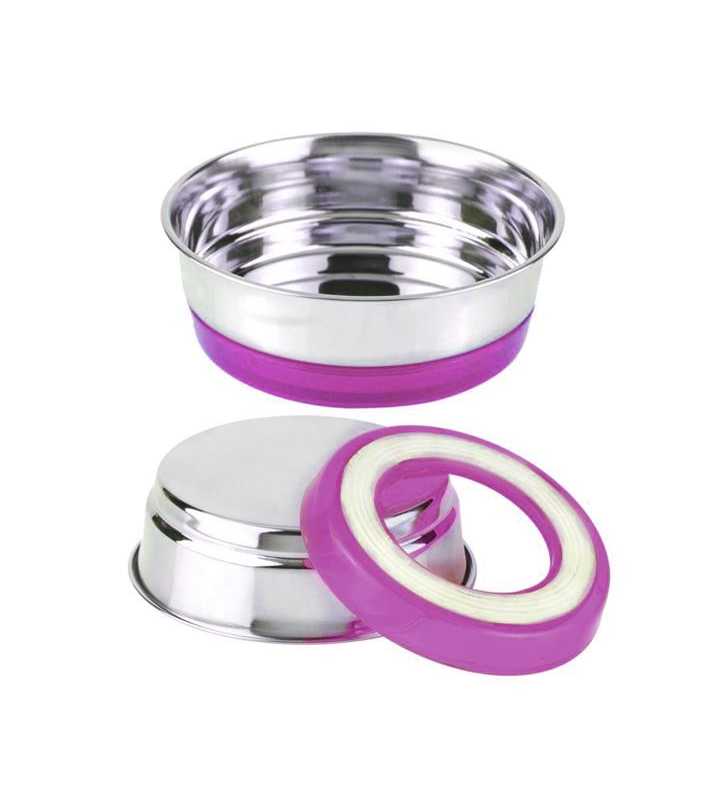 GAMELLE INOX FLUO FUCHSIA 470 ml.