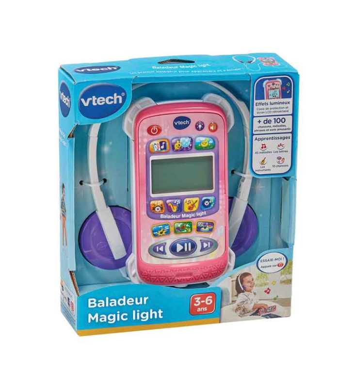 Baladeur magic light vtech