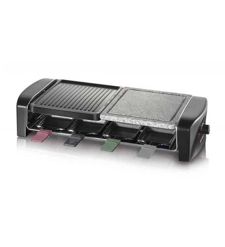 Gril raclette multifonction avec pierre de cuisson RG 9645 Noir SEVERIN