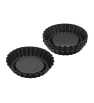 Lot de 6 moules à tartelettes 10 cm Zenker Noir