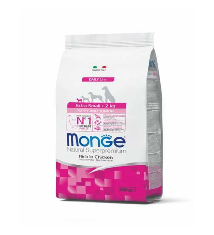 MONGE XS Puppy & Junior 800GR