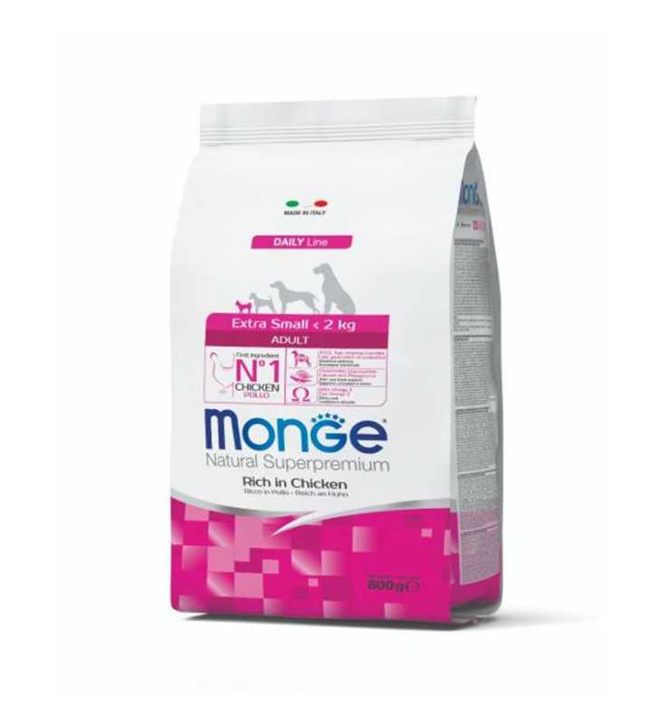 MONGE XS DOG Adult 800GR