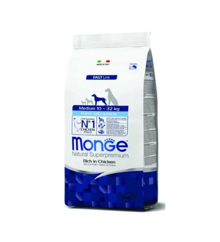 MONGE MEDIUM Puppy & Junior 3KG