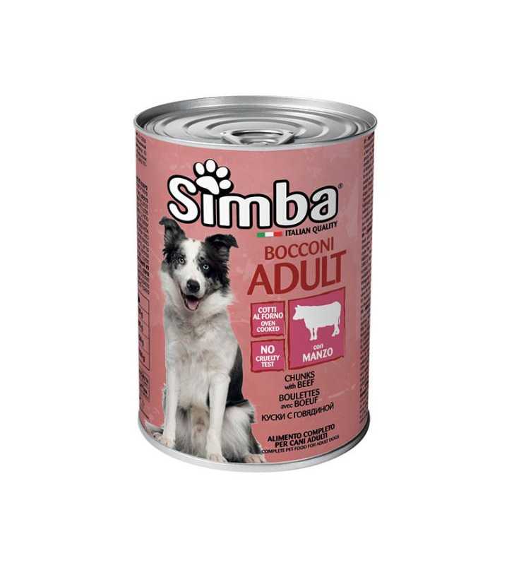 BOITE SIMBA DOG WITH VEAL 415 GR