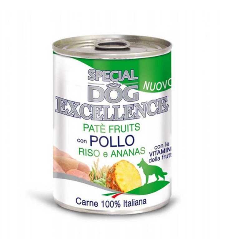 BOITE SPECIAL DOG FRUITS CHIC/RICE/PINE 400GR