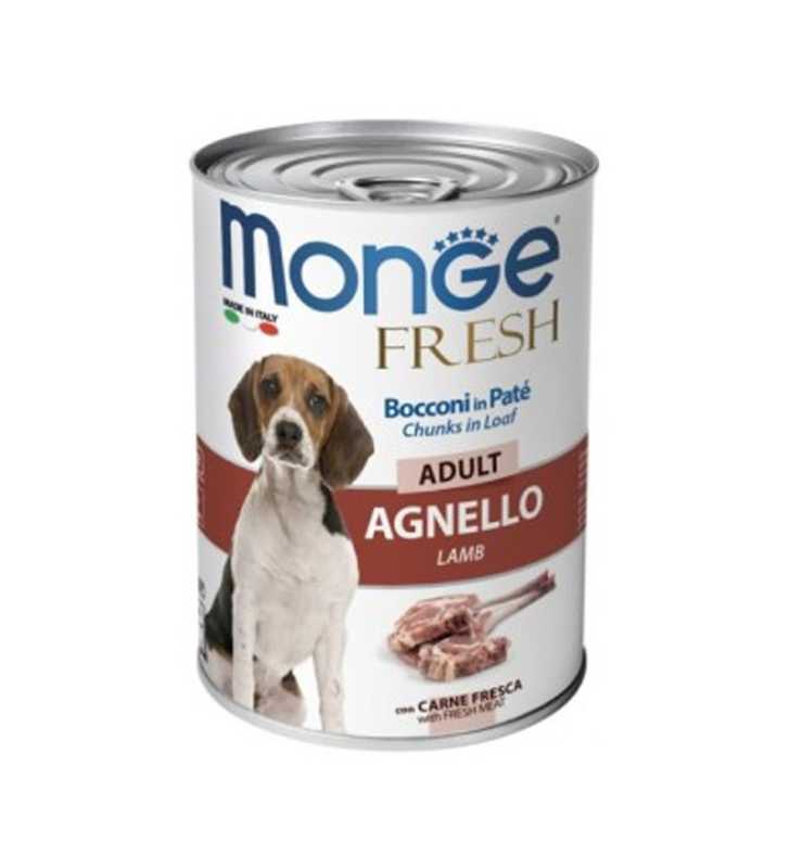 BOITE MONGE DOG Agneau 400 GR