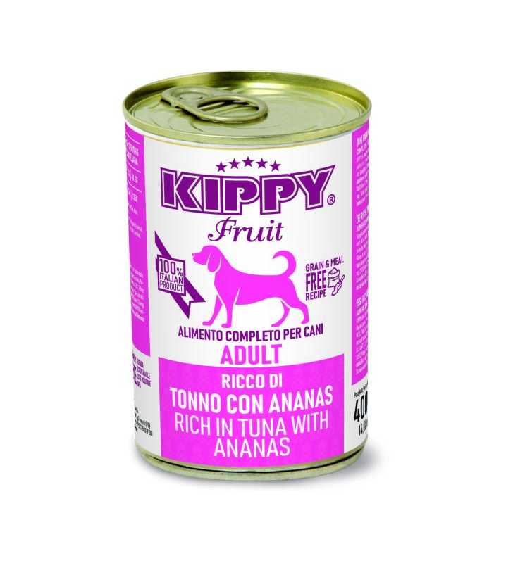 BOITE KIPPY DOG  THON & ANANAS 400GR