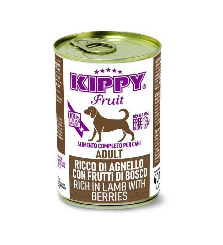 BOITE KIPPY DOG  AGNEAU & BAIES 400GR