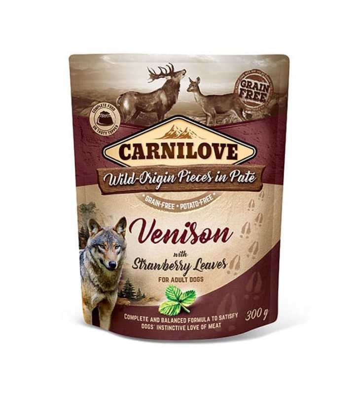 POCHON CARNILOVE VENISON 300 GR