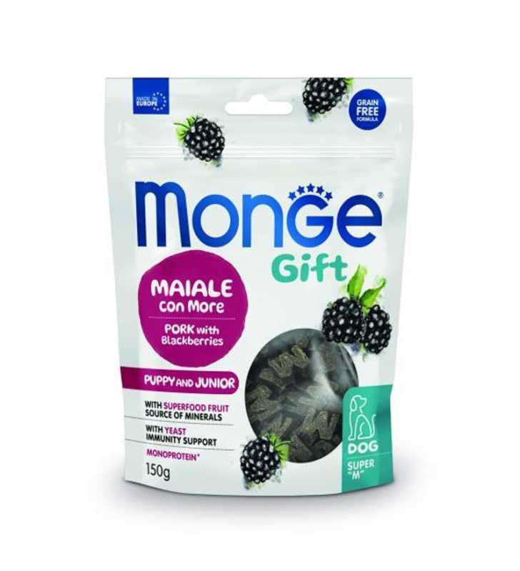 MONGE GIFT PUPPY SUPM POR/BL 150g