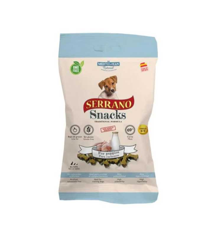 SERRANO SNACK DOGS PUPPY 100g