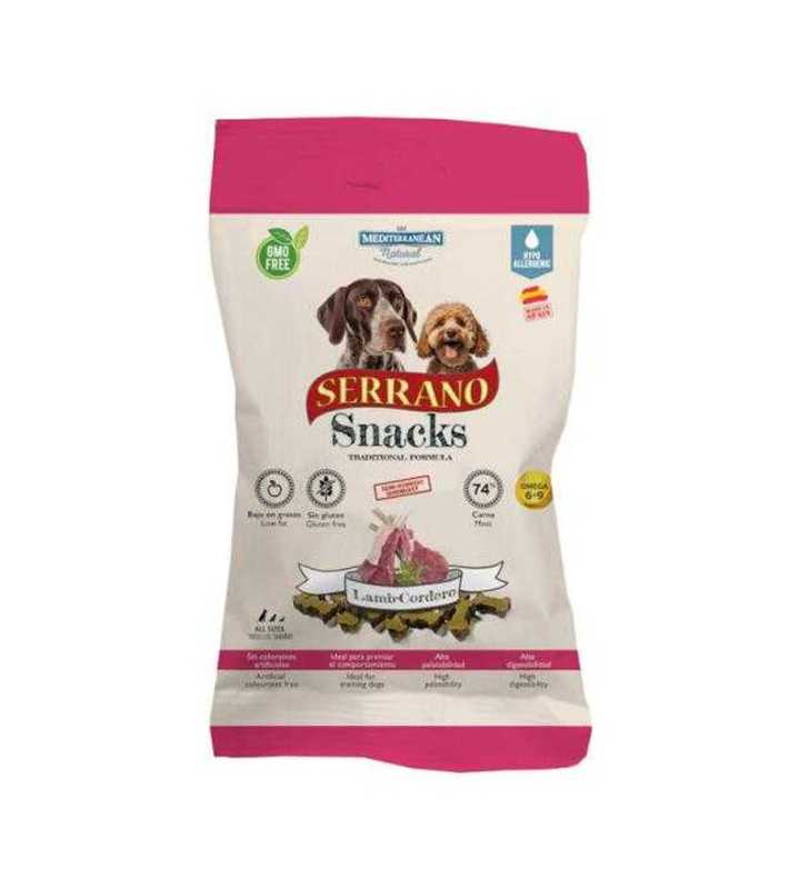 SERRANO SNACK DOGS AGNEAU 100g