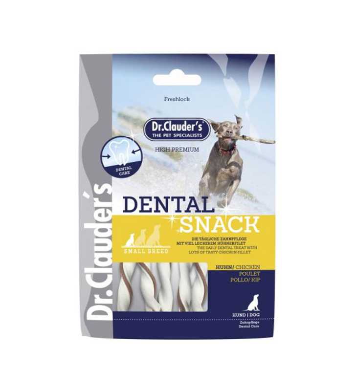 DR CLAUDER'S  DENTAL SNACK POULET - SMALL BREED 80GR