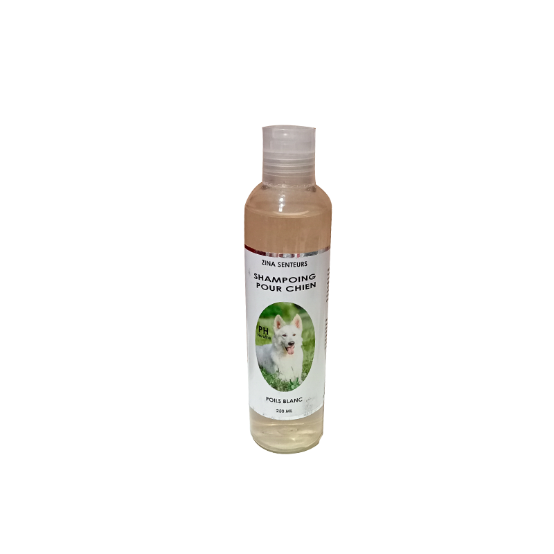 Shampoing Pour Chien Poils Blancs 250 ml