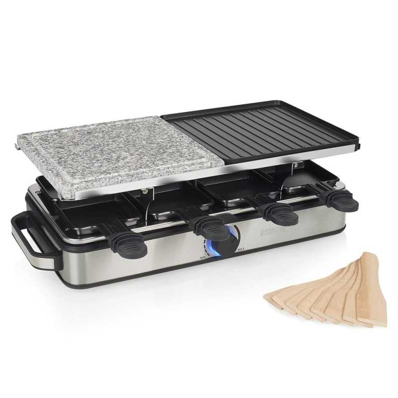 Appareil à Raclette Stone and Grill Deluxe 8 PRINCESS