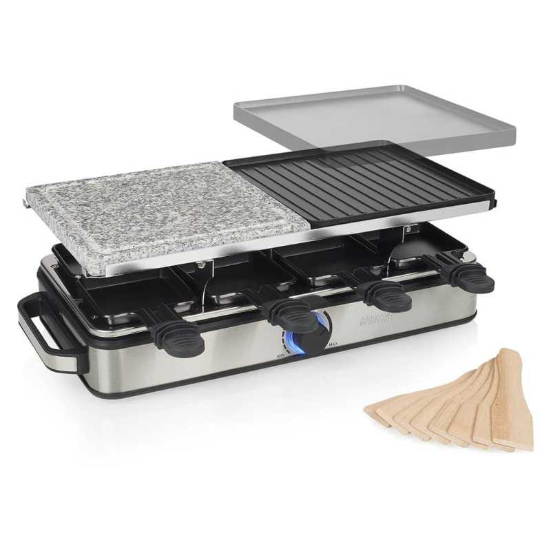 Appareil à Raclette Stone and Grill Deluxe 8 PRINCESS