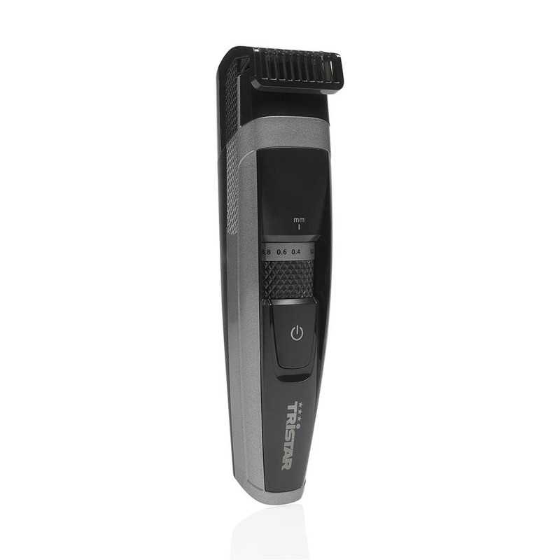 Tondeuse À Barbe Rechargeable Noir Gris TRISTAR