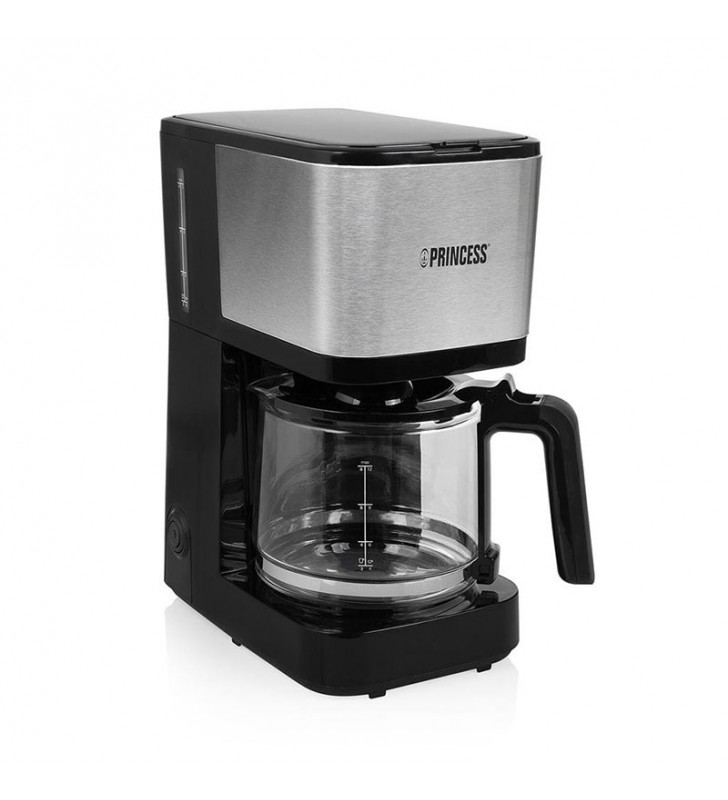 Cafetière Compacte Inox Bol En Verre 1,25L PRINCESS