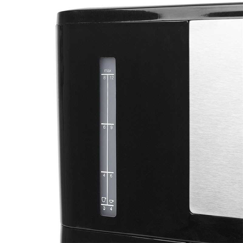 Cafetière Compacte Inox Bol En Verre 1,25L PRINCESS