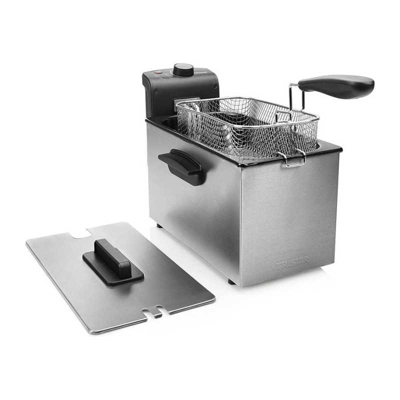 Friteuse À Huile 2000W Inox 3l 2000W 130-190 °C TRISTAR