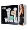 Épilateur Silk-Épil 9 Beauty Set Avec Technologie Wet & Dry Et 8 Accessoires Dont Facespa BRAUN