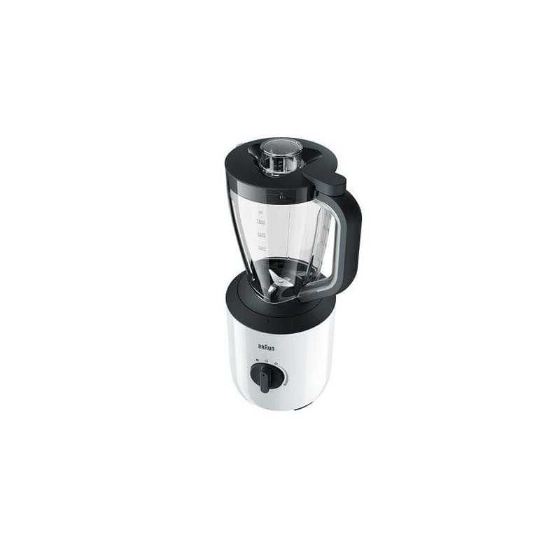 Batteur Mixeur 800W Blanc Noir BRAUN