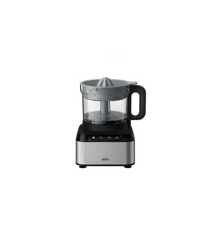 Robot Multifonction 800W 2,1L Blender 1,2L Acier Inoxydable BRAUN