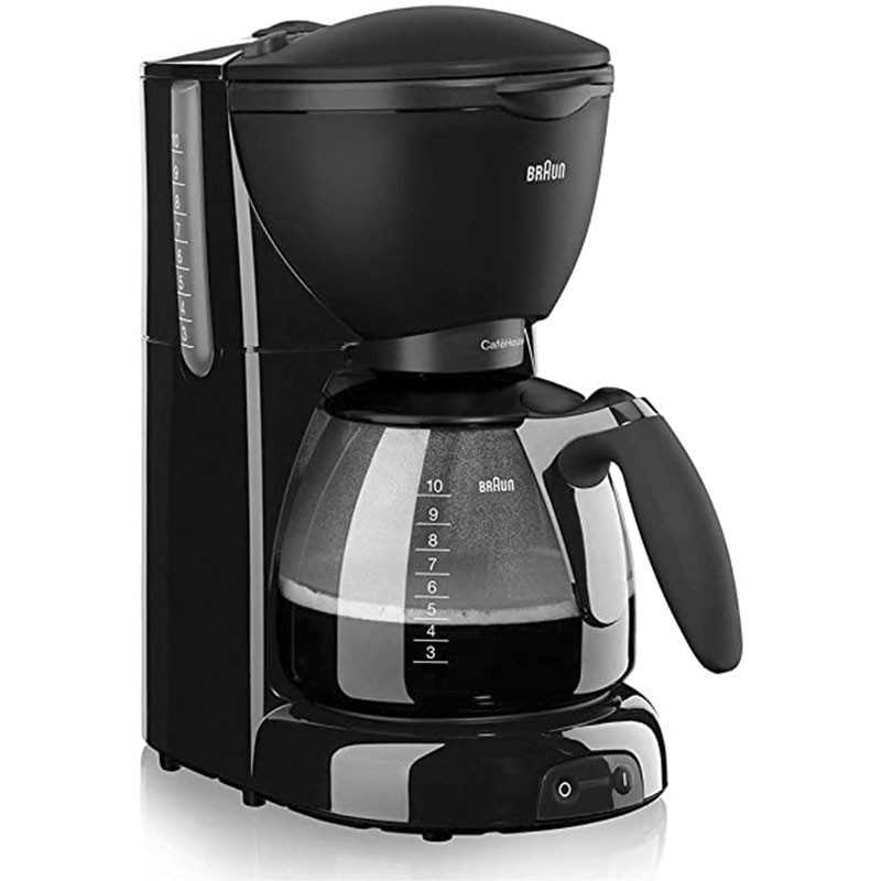 Cafetière Filtre 10 Tasses 1100w Noir BRAUN