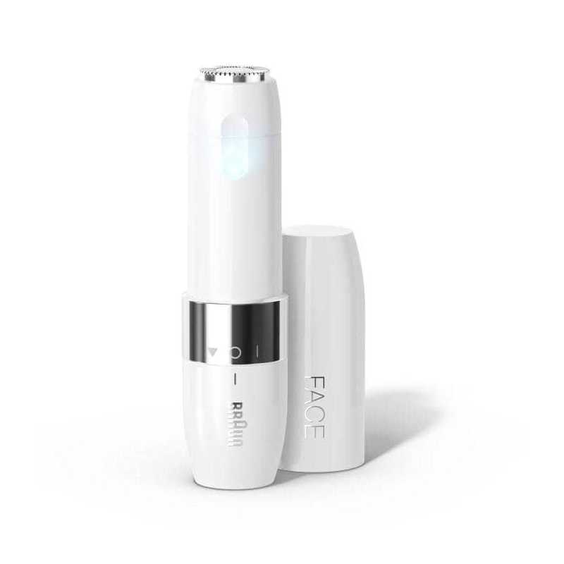 Mini Rasoir Visage  Avec Voyant Lumineux Blanc BRAUN