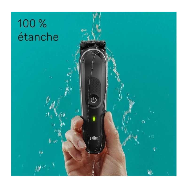 Tondeuse BRAUN Tout-En-Un Series 5 10-En-1 Pour Barbe, Corps, Cheveux, Oreilles Et Nez