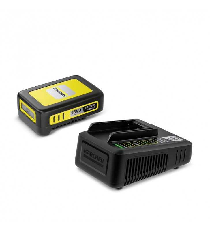Kit Batterie Interchangeable 18-25 Avec Chargeur Rapide KARCHER