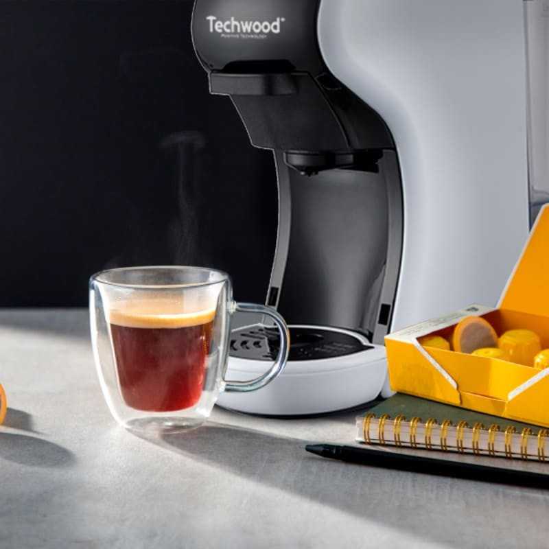 Cafetière Expresso Multi-Capsules 1450W TECHWOOD