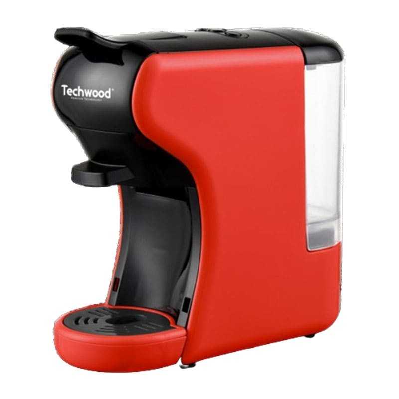 Cafetière Expresso Multi-Capsules 1450W Rouge TECHWOOD