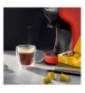 Cafetière Expresso Multi-Capsules 1450W Rouge TECHWOOD