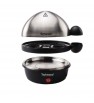 Cuit oeuf 7Pcs Inox-Noir TECHWOOD