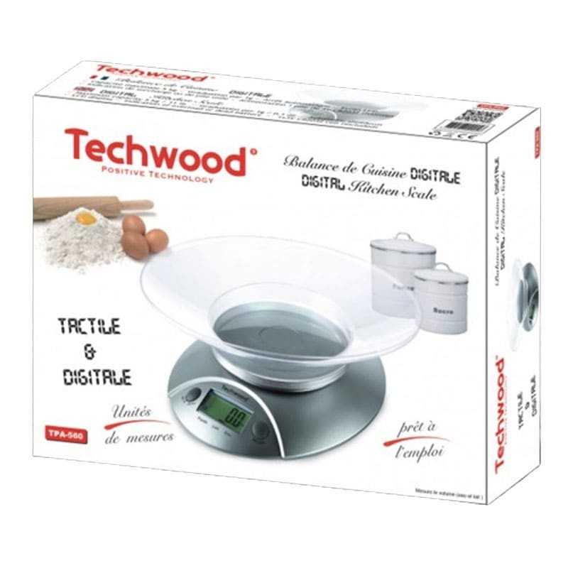 Balance De Cuisine Avec Bol 5 Kg 1 G TECHWOOD